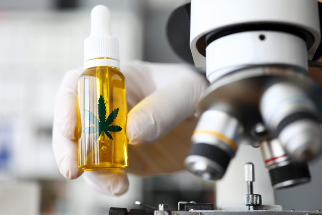 Cannabinoid Oil In Laboratory - Medical Cannabis Australia - Cannabiz